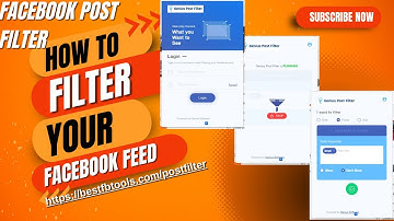 Genius Post Filter  Filter Your Facebook Feed and Stop Browsing Through Unwanted Content! 👍