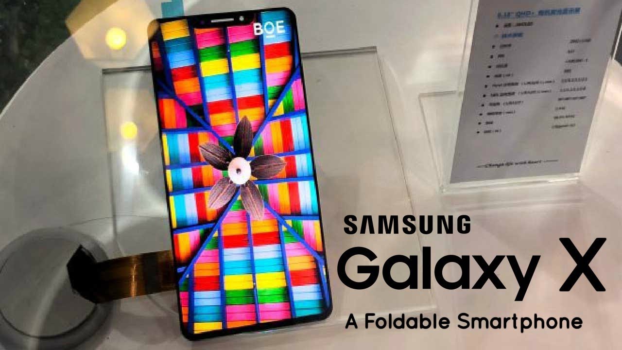Samsung Galaxy X - A Foldable Smartphone