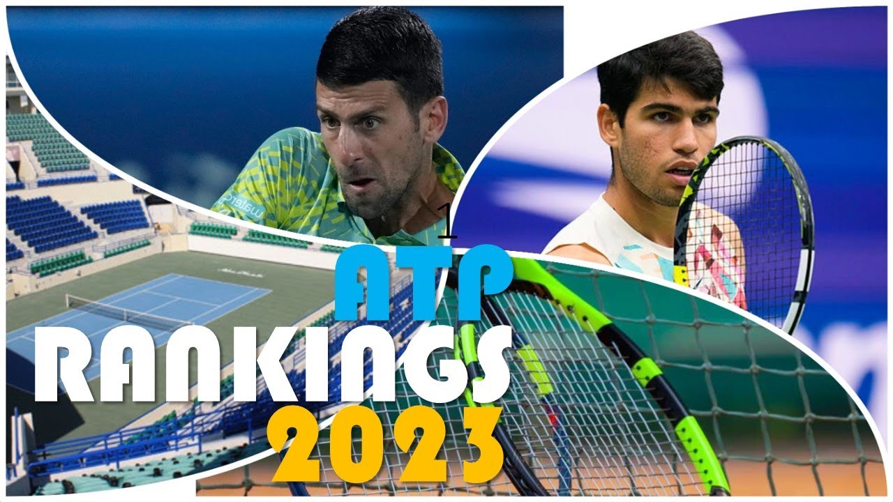 ATP RANKINGS 2023 tennis atp YouTube