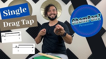 How to Play a Single Drag Tap (PAS Rudiment 32)