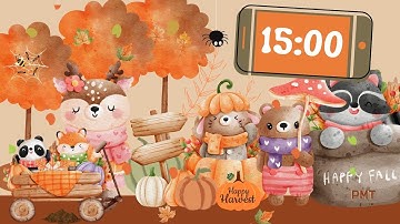 FALL AUTUMN 15 MINUTE TIMER