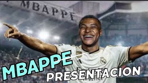 REAL MADRID MBAPPE PRESENTACION OFICIAL ⚽️