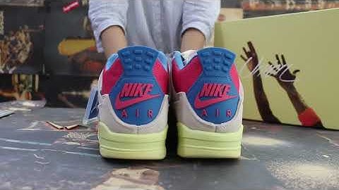 UNBOXING Jordan 4 Retro Union "Guava Ice" UNRELEASED First Look
