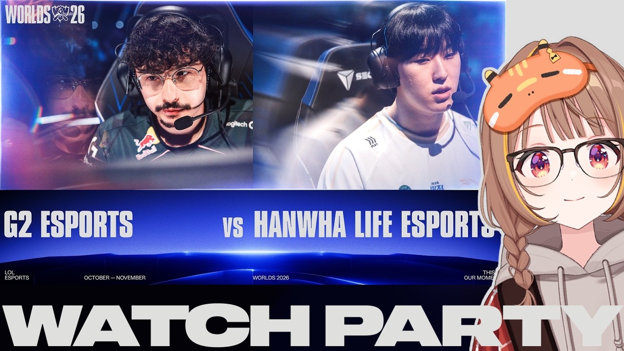 TLAW vs LOS - G2 vs HLE | Worlds 2026 | Swiss Stage Day 7 公式ウォッチパーティー！【ぶいすぽっ！/千燈ゆうひ】