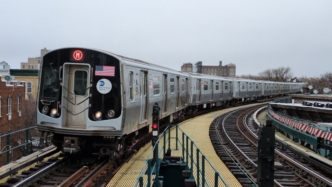 NYC Subway: First Day of R179s Being Rotated into M Train Service under Queens Blvd CBTC! (12/11/24)
