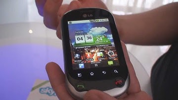 LG Optimus Chat Hands-On (Telus)