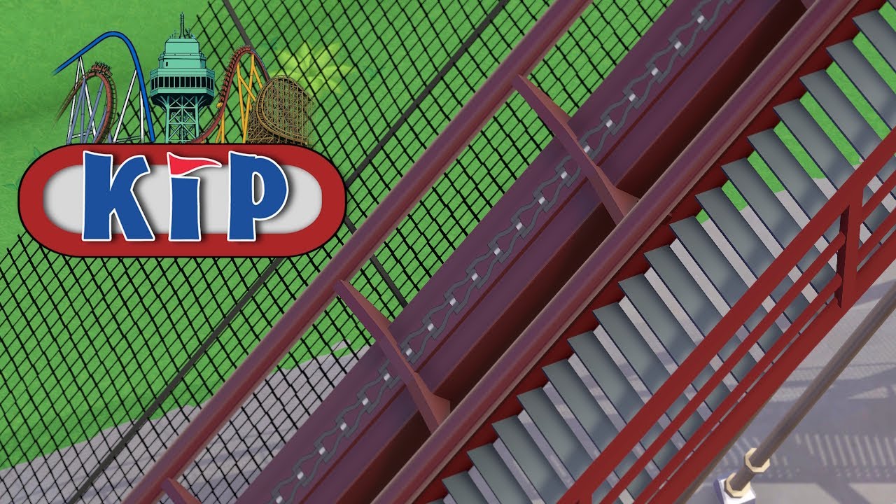 Kings Island in Parkitect - Catwalks, Railings, & Safety Nets