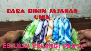 CARA BIKIN ES LILIN PELANGI‼️UNIK YANG PASTI DISUKAI ANAK ANAK