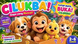 CILUKBA! 🎵🐶🐱🐵🐥 | Bernyanyi Sambil Belajar Nama Bagian Tubuh 