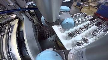 UR5 Unloading/Loading mill fixture