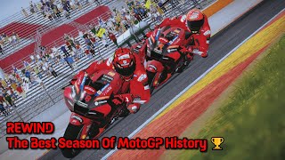 REWIND | The Best Season Of MotoGP History 🏆