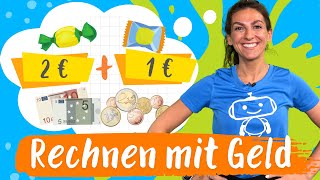 Rechnen mit Geld in Klasse 1 – einfach erklärt | Mathematik | Silicon Valley Kids