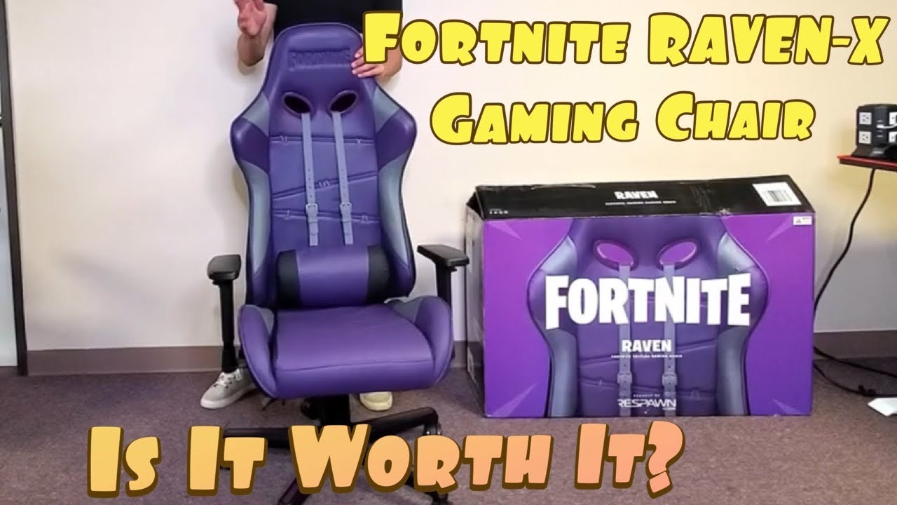 Fortnite RAVEN-X Gaming Chair Review (Is if Worth It ...
