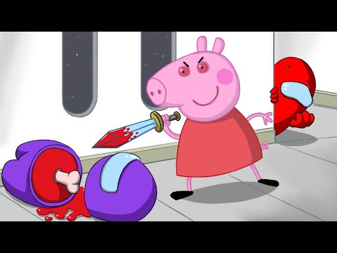 Among Us Evil Peppa Pig Impostor: Cartoon Animation