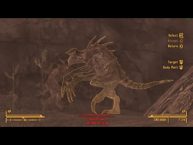 Fallout New Vegas 當死亡爪家族殺掉你的狗時 最高難度 Youtube