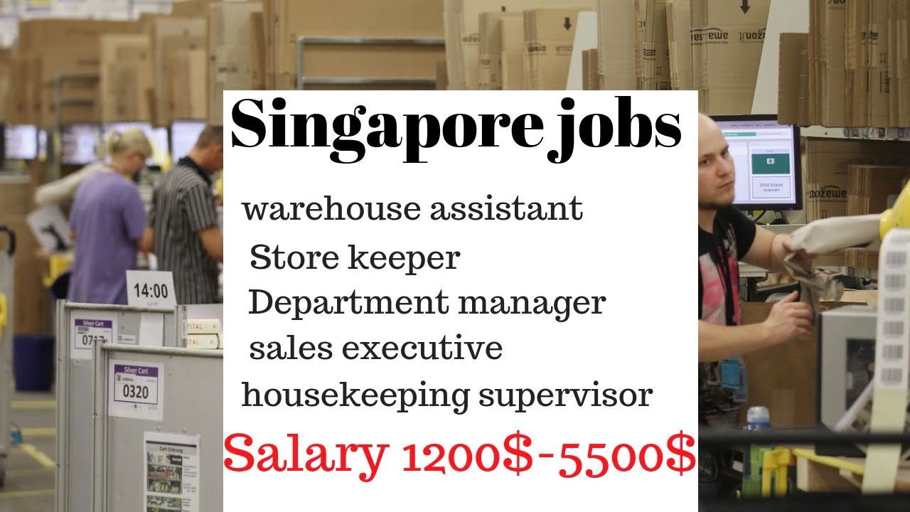 Jobs In Singapore For Fresher