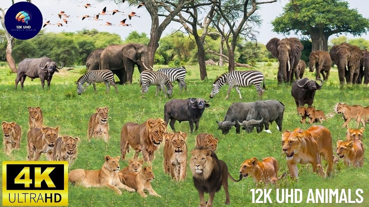 4K African Wildlife Epic Animal Battles – Stunning Views from Kwazulu-Natal!