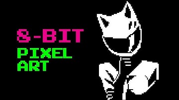 8-bit chiptune - pixel art