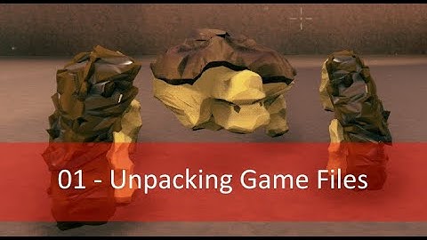 01 - Unpacking Game Files - DRG Mesh Replacement Guide