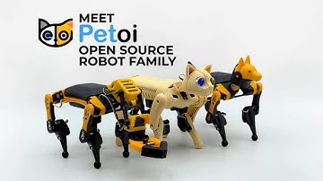 Meet Petoi Robot Family - Open Source Coding Robot Dogs and Cats for STEM/Robotics Education