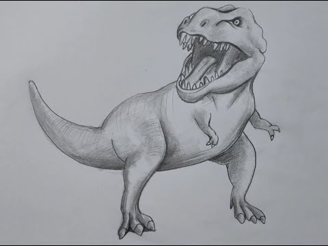 My entry #2 : T-rex pencil drawings — Stan Winston School of Character Arts  Forums