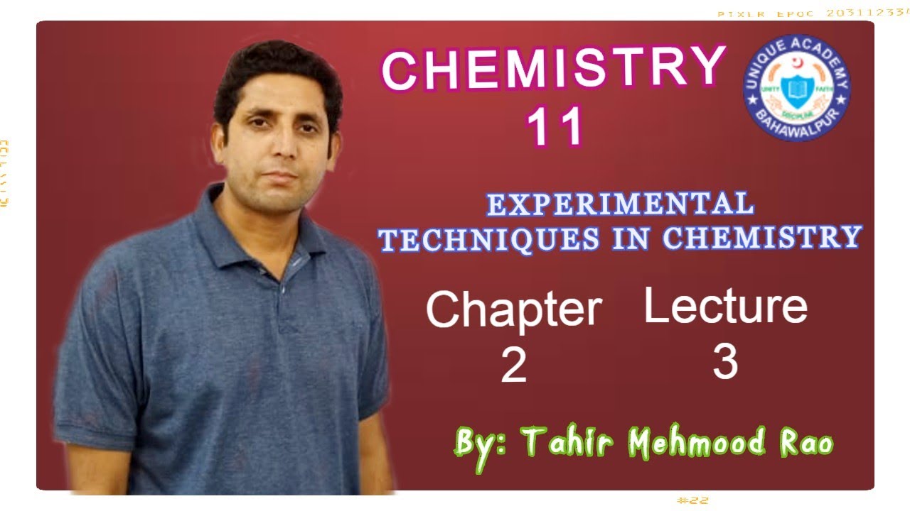 Chemistry 11 Chapter 2 Lecture 3, Topic Crystallization YouTube