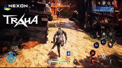 TRAHA Gameplay [NEXON G-STAR 2018] New UE4 Mobile MMORPG