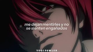 Ok, pero esta canción + Light Yagami es una combinación perfecta 🛐 Resimi