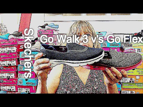 compare skechers go walk and go walk 2