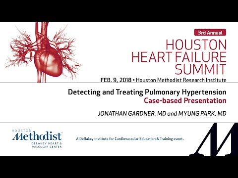 Detecting and Treating Pulmonary Hypertension-Case based Presentation (J. GARDNER, MD, M. PARK, MD)