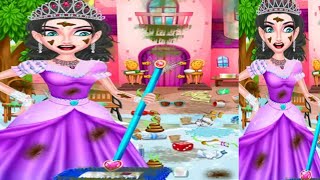 winter princess house cleaning|welcome to help little princess to cleanup|ik top gaming screenshot 2