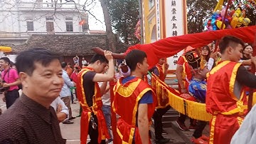 Lễ hội rước vua thụy lôi đông anh hà nội