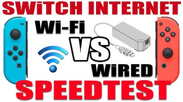 SWITCH INTERNET SPEEDTEST | Wi-Fi VS. Wired (LAN Adapter)