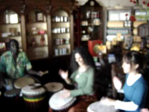 Drumming with Nira Levy Maslin at the Rooibos Tea ...