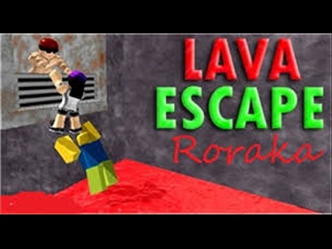 Roblox Lava Escape Youtube - roblox escape room lava
