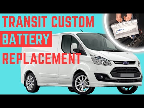 Ford Transit custom battery replacement how to replace twin 2012 on poor starting slow cranking