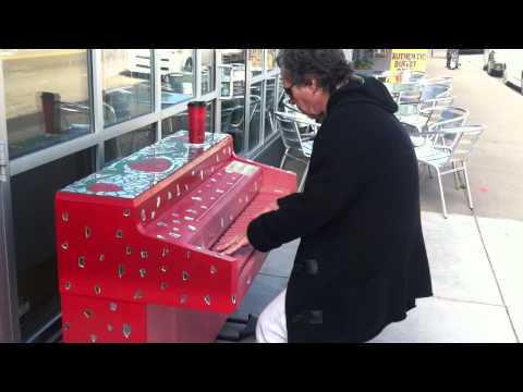 "The Broken Bossa" ...On a Street Piano on Grand A...