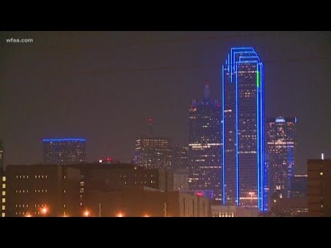Secret app lets you light up Dallas tower
