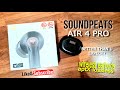 Soundpeats air 4 pro unboxing  indooroutdoor test  aptx lossless
