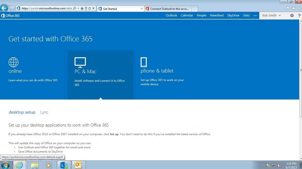 office 360 outlook