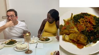 SURPRISING MY HUSBAND WITH DELICIOUS KENYAN  FOOD! *he enjoyed it*