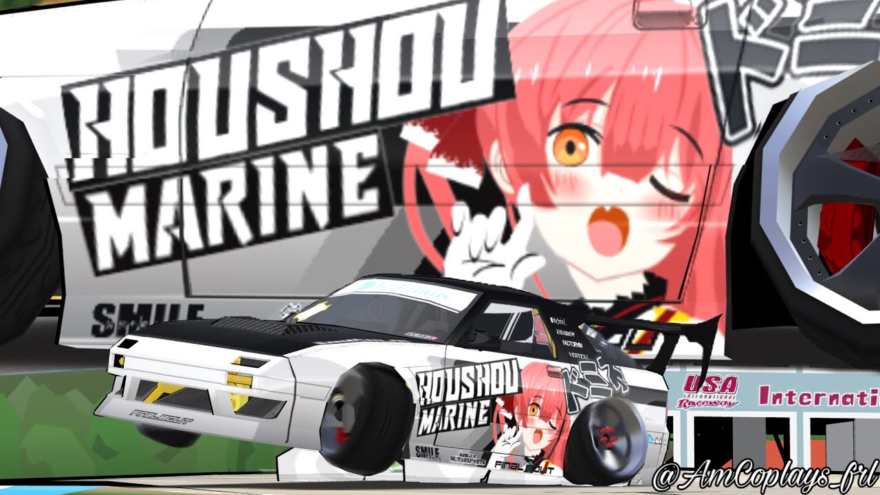 Mazda RX-7 FC3S Itasha Houshou Marine | FR Legends Itasha