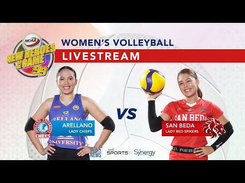 NCAA Season 99 | Arellano vs San Beda (Women’s Volleyball) | LIVESTREAM - Replay