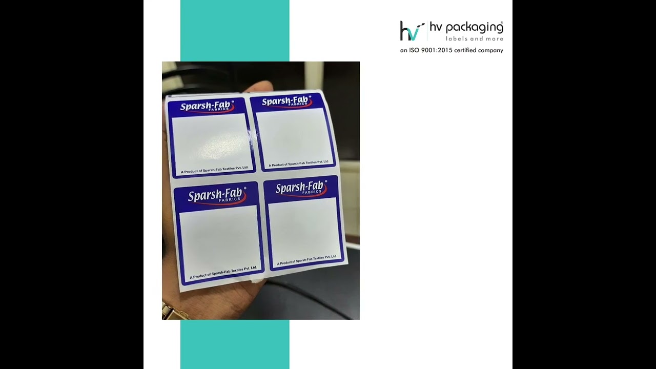 PRINTED BARCODE LABELS