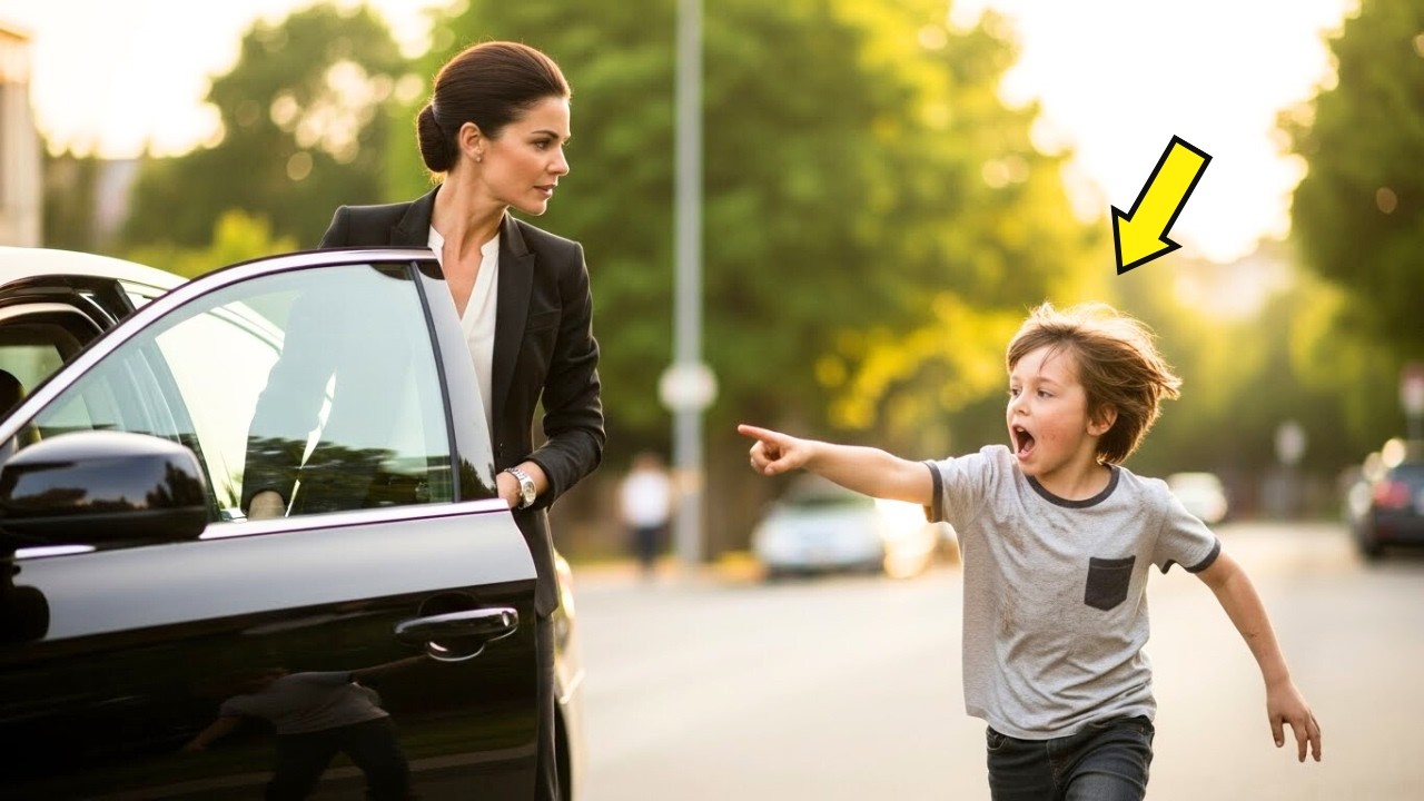 «Посмотри под машину!» — крикнул бездомный мальчик… Миллионерша замерла от увиденного...