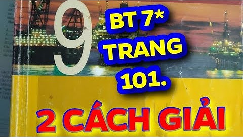 Bài tập 7 trang 101 hóa học 12 năm 2024