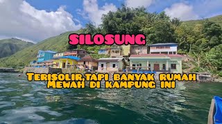 Download lagu ISOLATED MODERN VILLAGE ON LAKE TOBA‼️ SILOSUNG ON THE SLOPE OF MOUNT TOBA
