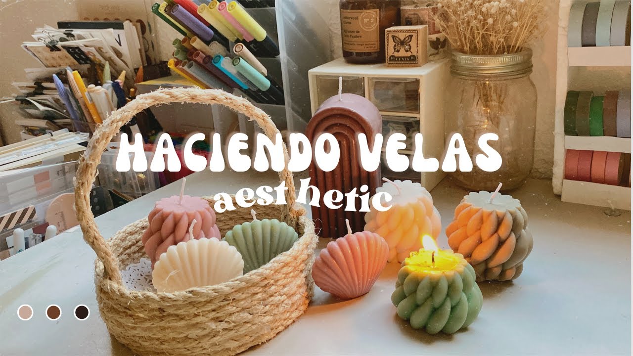Haciendo velas aesthetic✨// Craspire