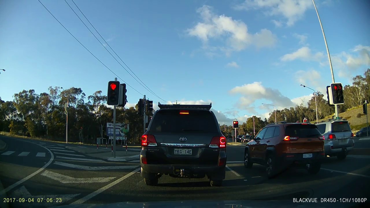 Dashcam - Red Light Running - YouTube