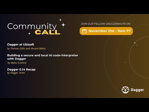 Dagger Community Call